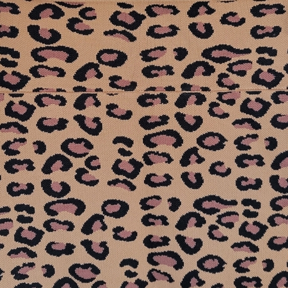 BCBG MAXAZRIA Women's Sz S Animal Print Bodycon Mini Skirt Mob Wife NWOT - Picture 5 of 9